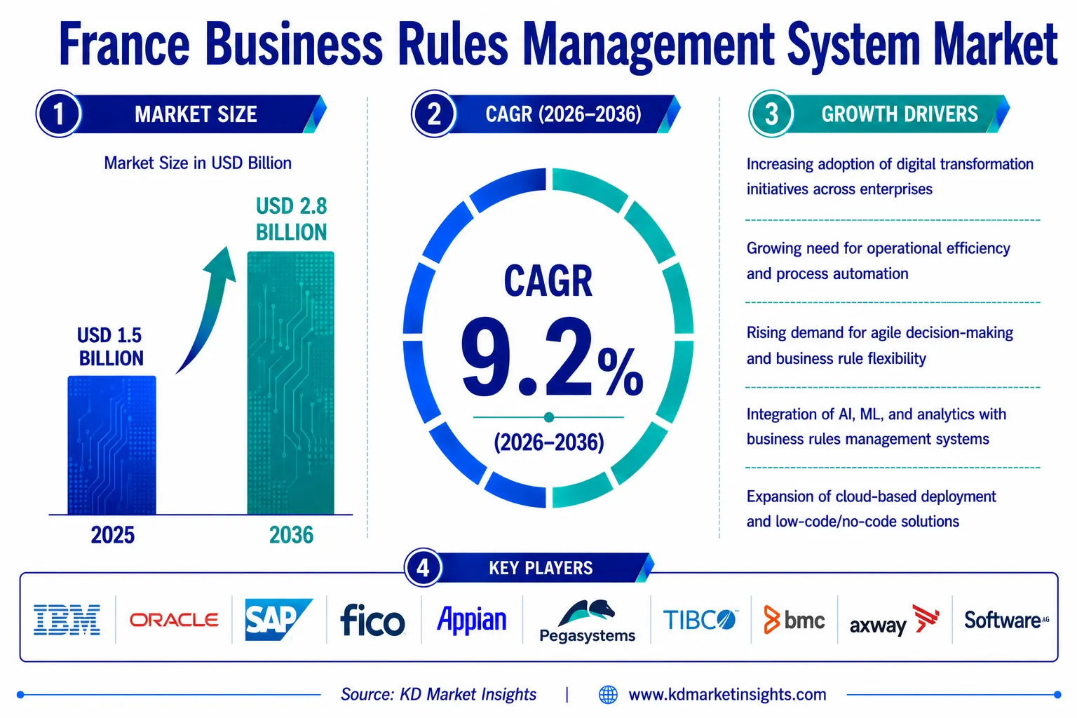 France Business Rules Management System Market